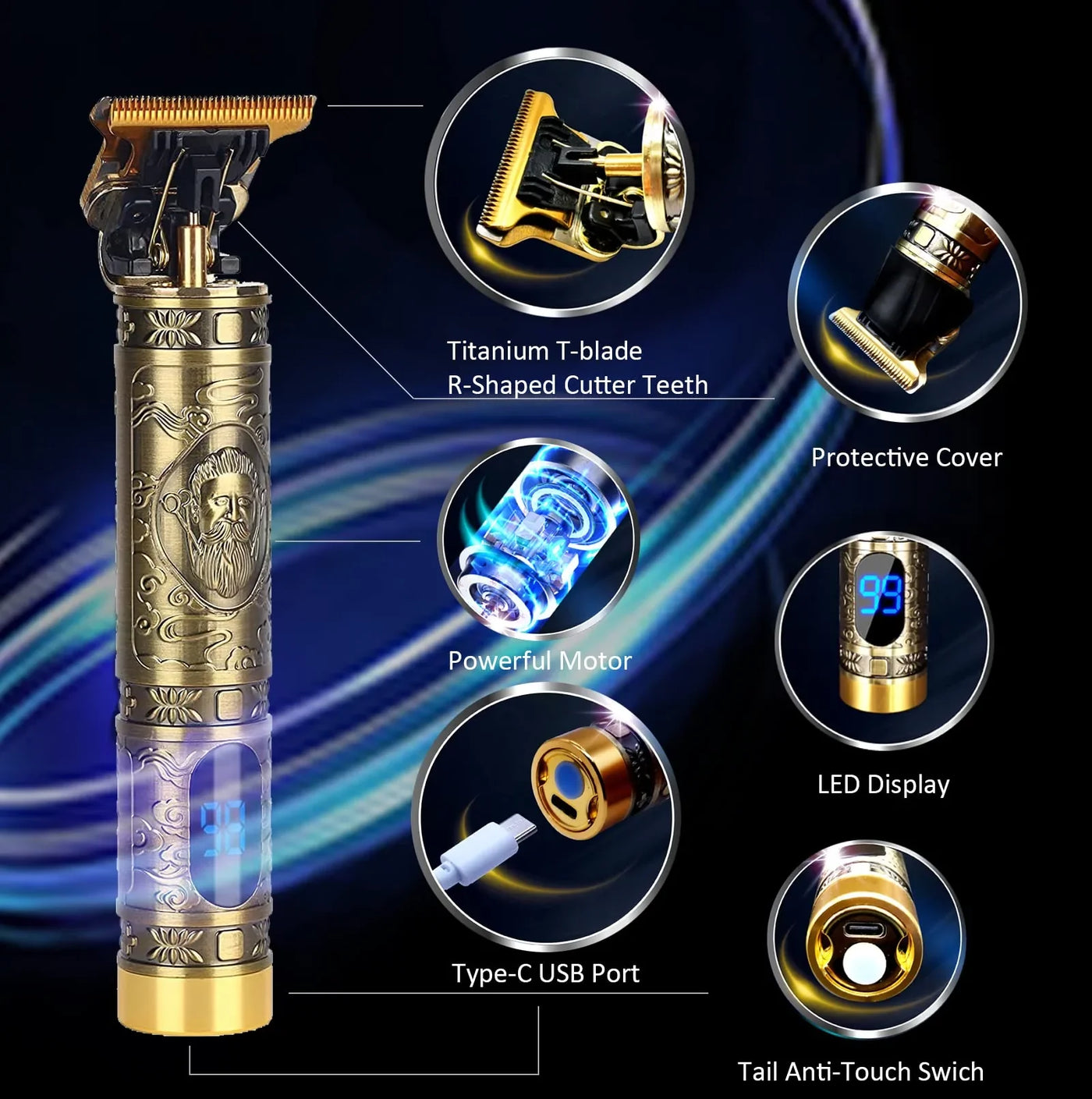 T9 Vintage Hair Trimmer